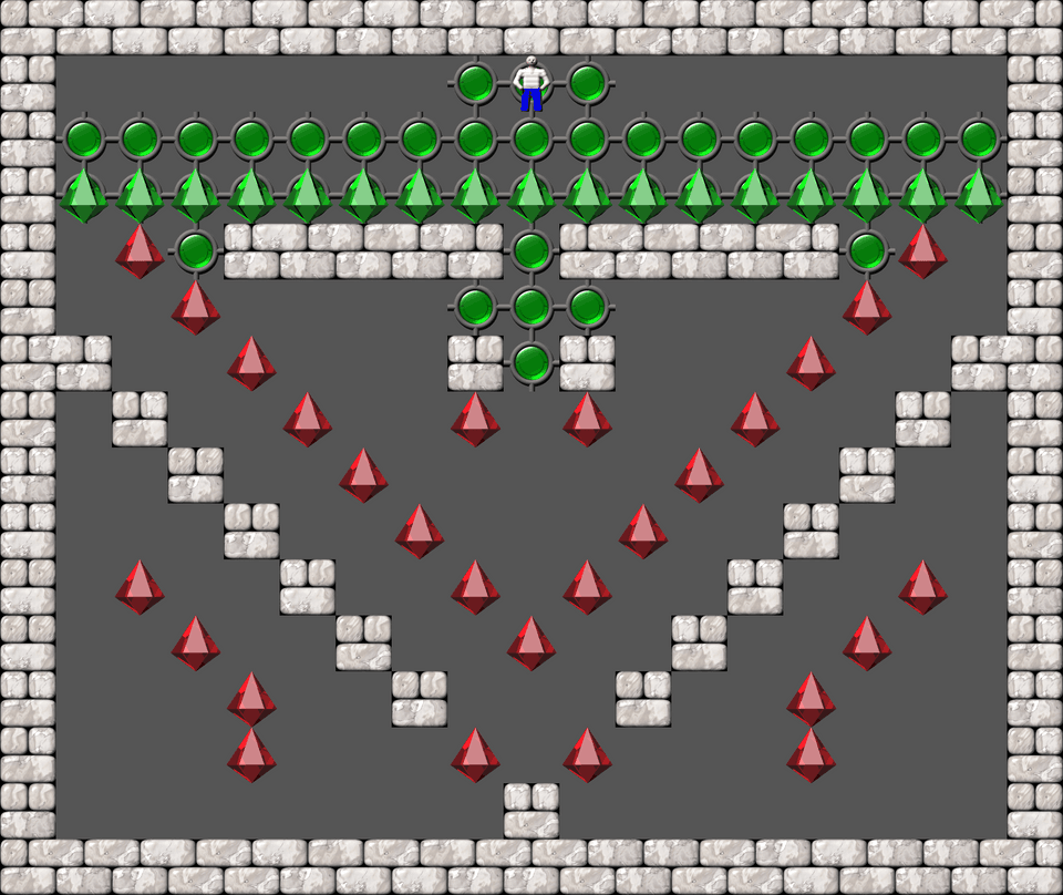 Sokoban Mass Remodel level 1538